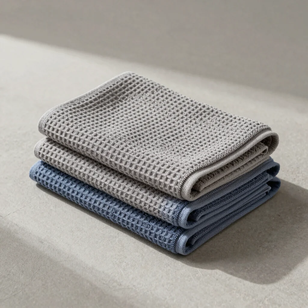Organic Waffle Kitchen Towels