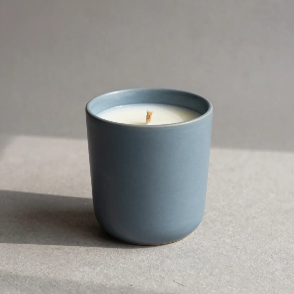 Slate Ceramic Scented Candle